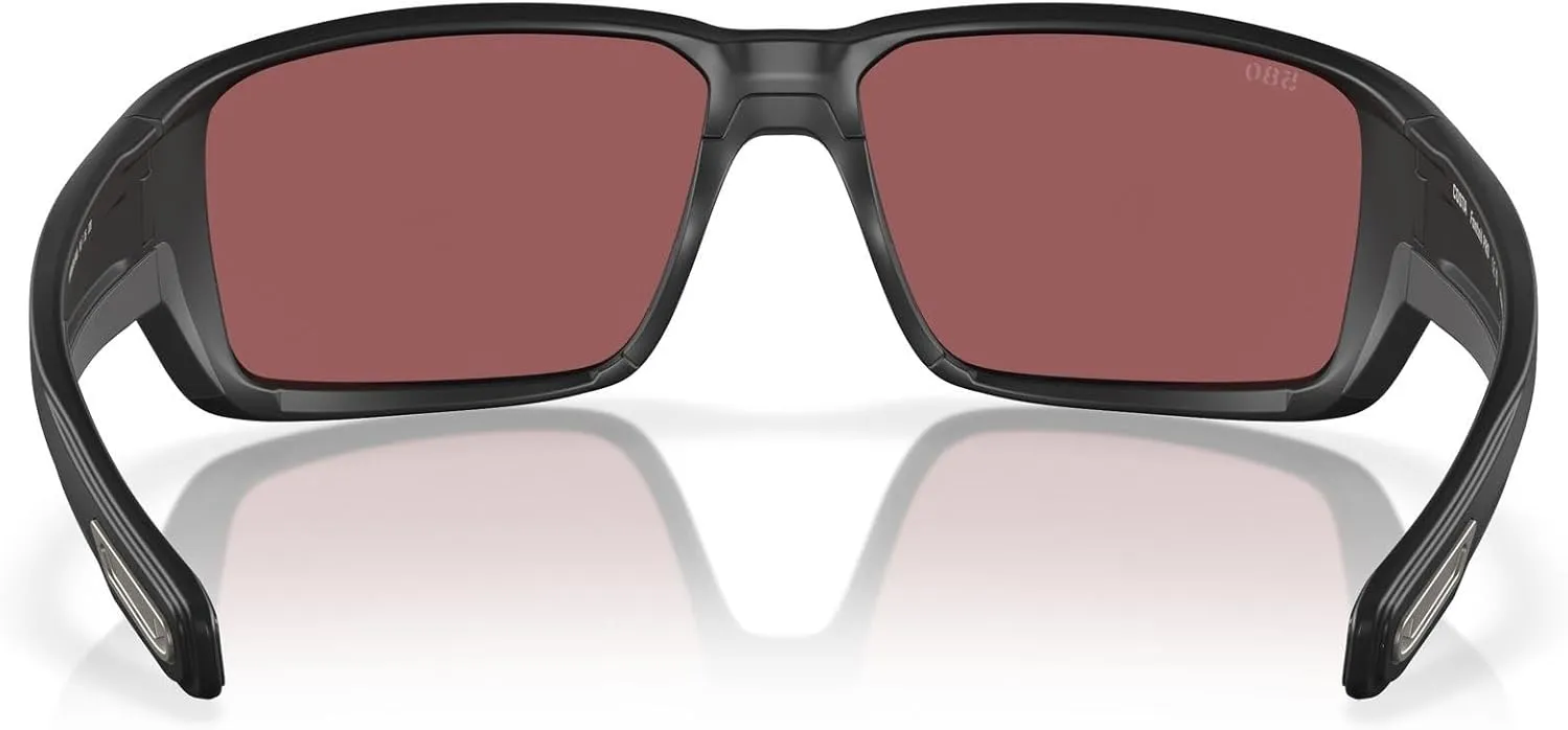 Costa Del Mar Sunglasses for Men - Fantail PRO Mens Polarized Sunglasses - Fishing, Boating & Beach UV Protection - Size 60