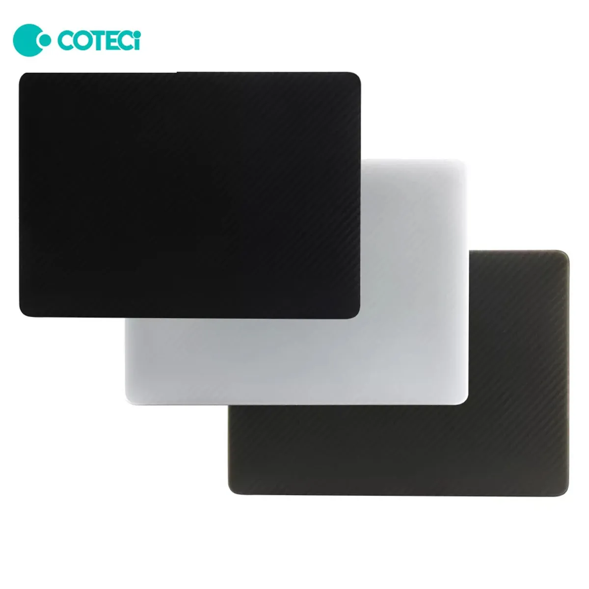 COTECi Carbon Fiber Texture PP Protective Soft Shell for MB Air 13" (2025-2022 M4/M3/M2)