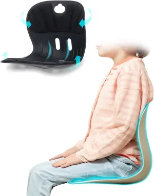 curble Kids, Back Support, Ergonomic Designed Posture Corrector for Children (Black)