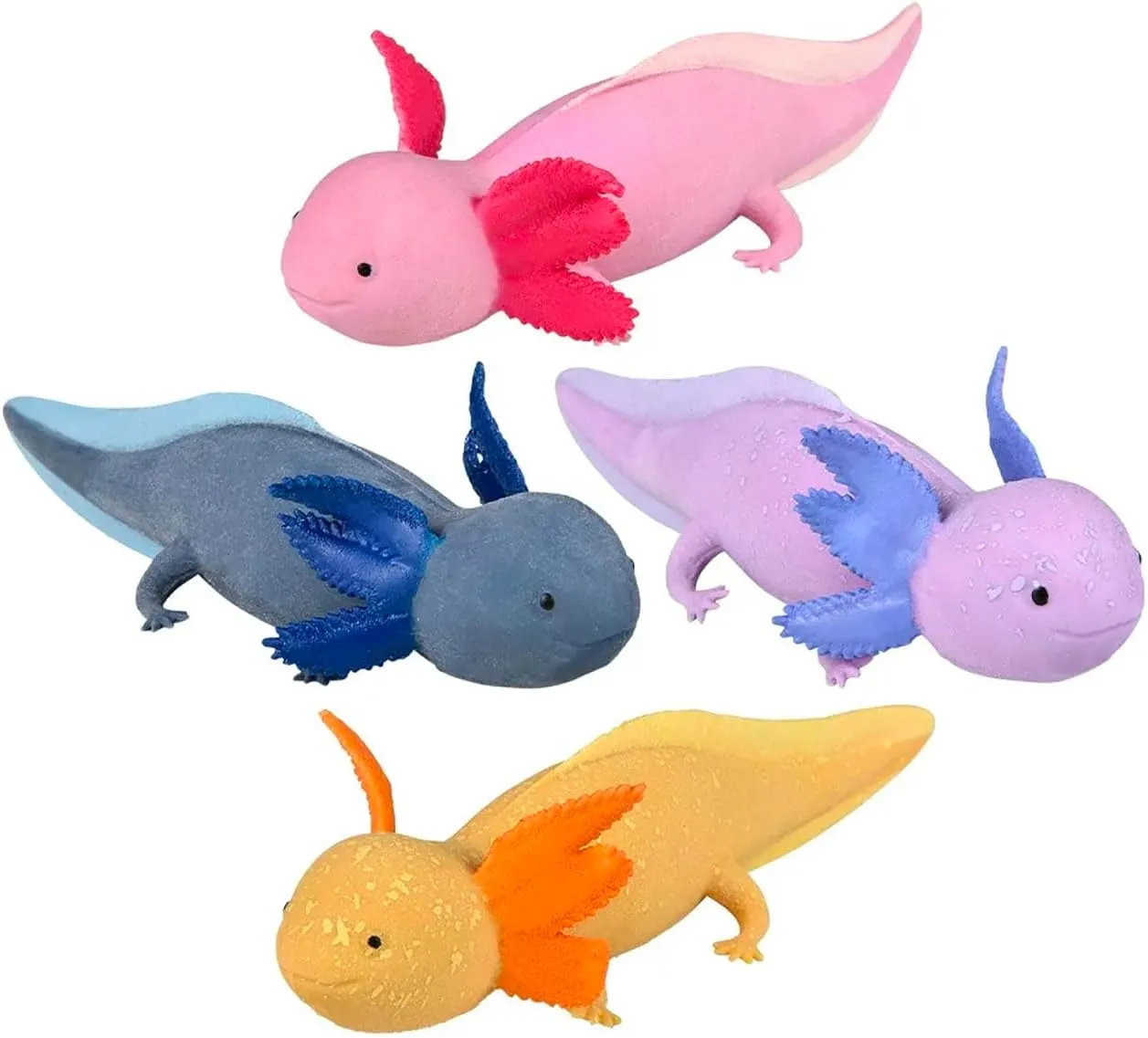 Curious Minds Busy Bags Set of 2 Jumbo 9" Grow Axolotl - Add Water & Grows - Gift - Fun Critter - Ages 6  - Random Color