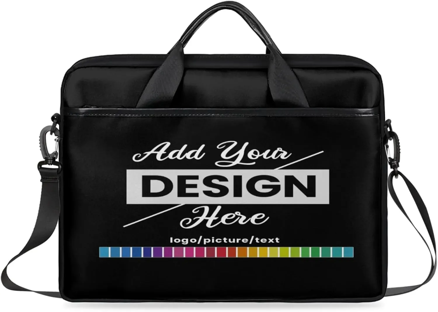 Custom Laptop Bag, Personalized Shoulder Bag for Laptop, Portable Computer Bag ，Gifts for Business Office