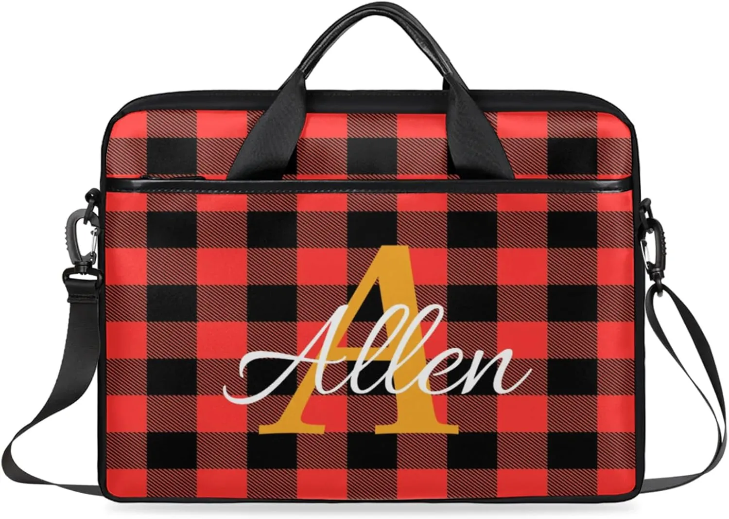 Custom Laptop Bag, Personalized Shoulder Bag for Laptop, Portable Computer Bag ，Gifts for Business Office