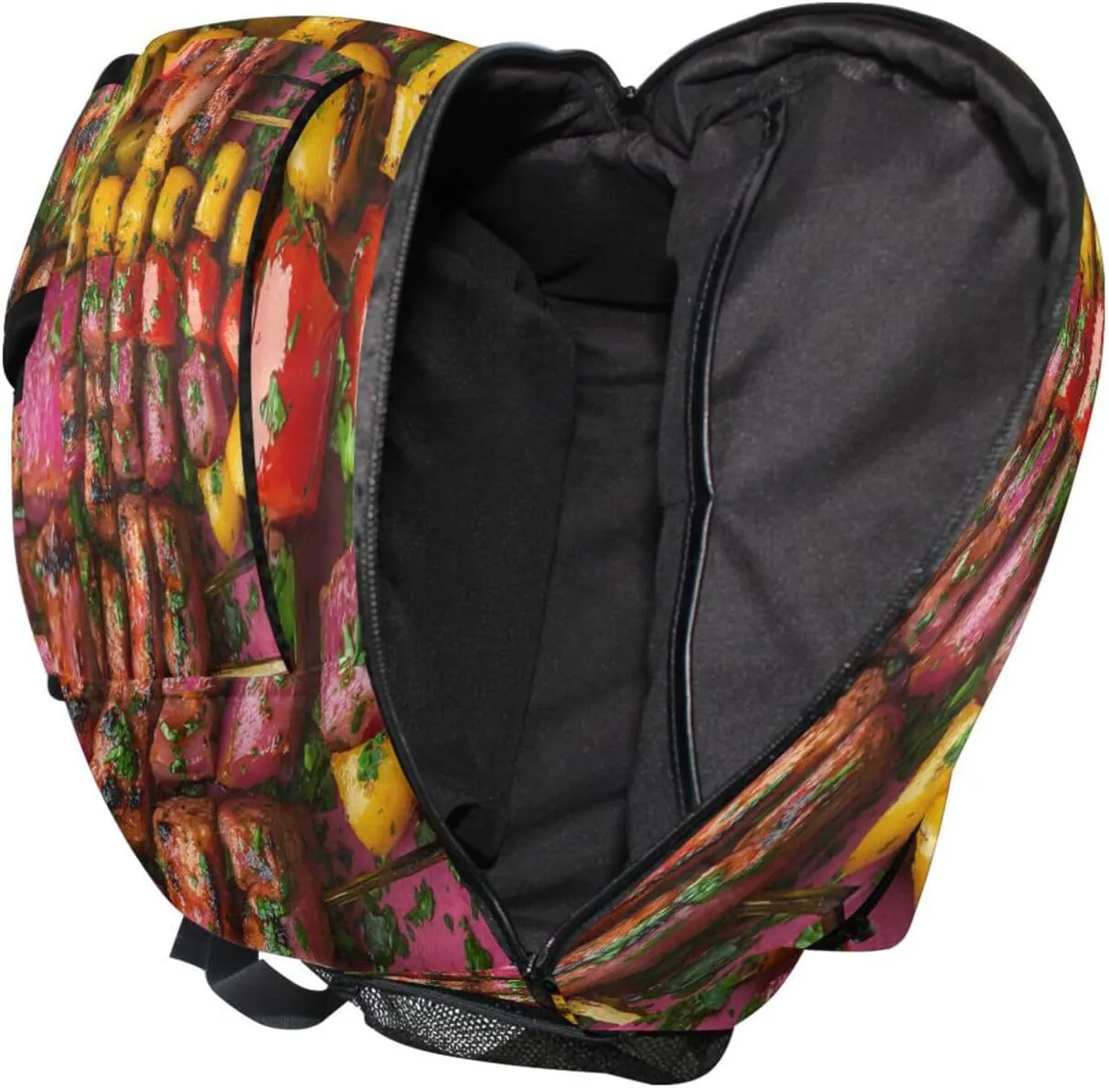 Cute Backpack for Teens Boys Girls Fashion Backpack with Chest Strap Gift Men & Women Turkish Kebabs Greek Style