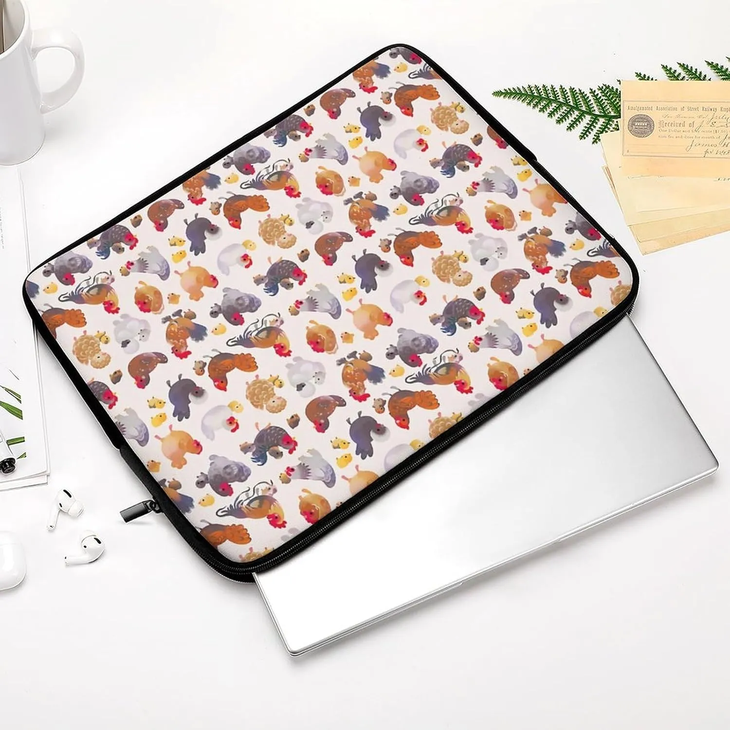 Cute Cats Head All Print Hands Free Withdrawal Laptop Bag Unisex