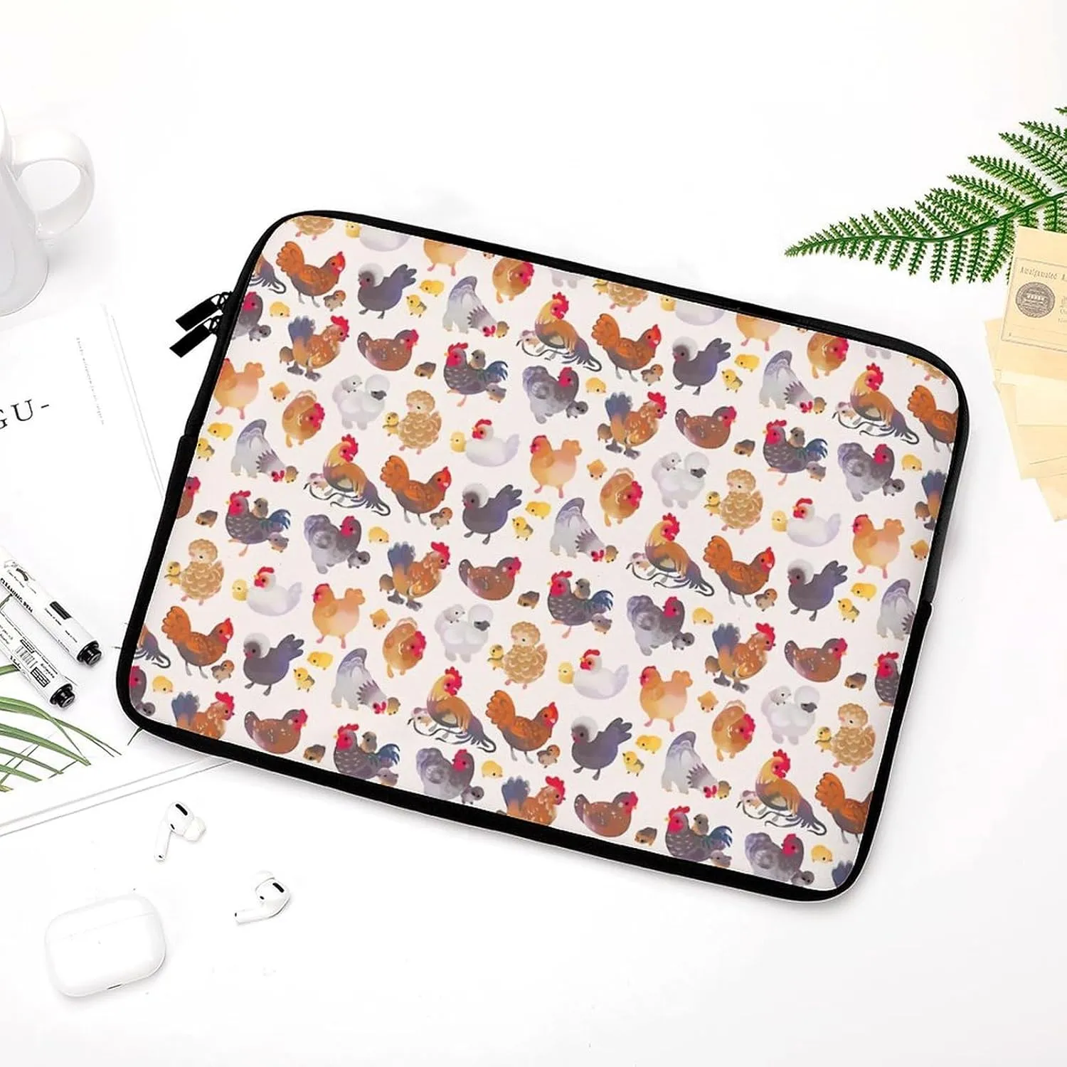 Cute Cats Head All Print Hands Free Withdrawal Laptop Bag Unisex
