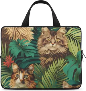 Cute Cow Pattern Messenger Bag Case Sleeve for Laptop Briefcase
