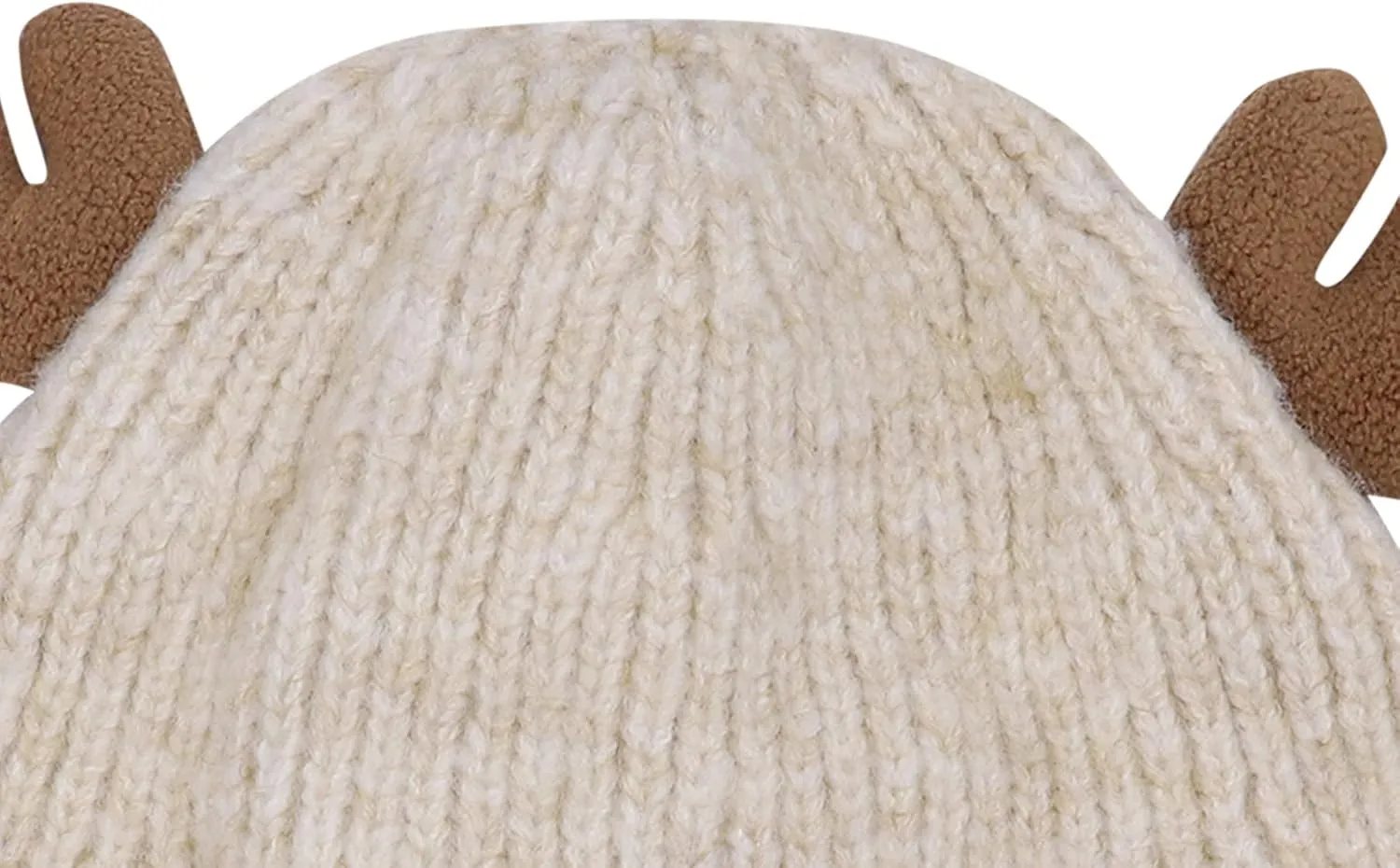 Cute Reindeer Moose Hat Winter Warm Knitted Beanie Cap Christmas Antler Beanie Ski Skull Cap for Women Men