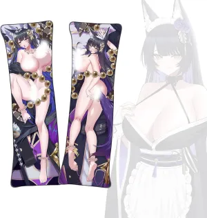 Dakimakura Azur Lane Musashi Body Pillowcase Double-Sided Printed Pillowcase Uncensored Dakimakura