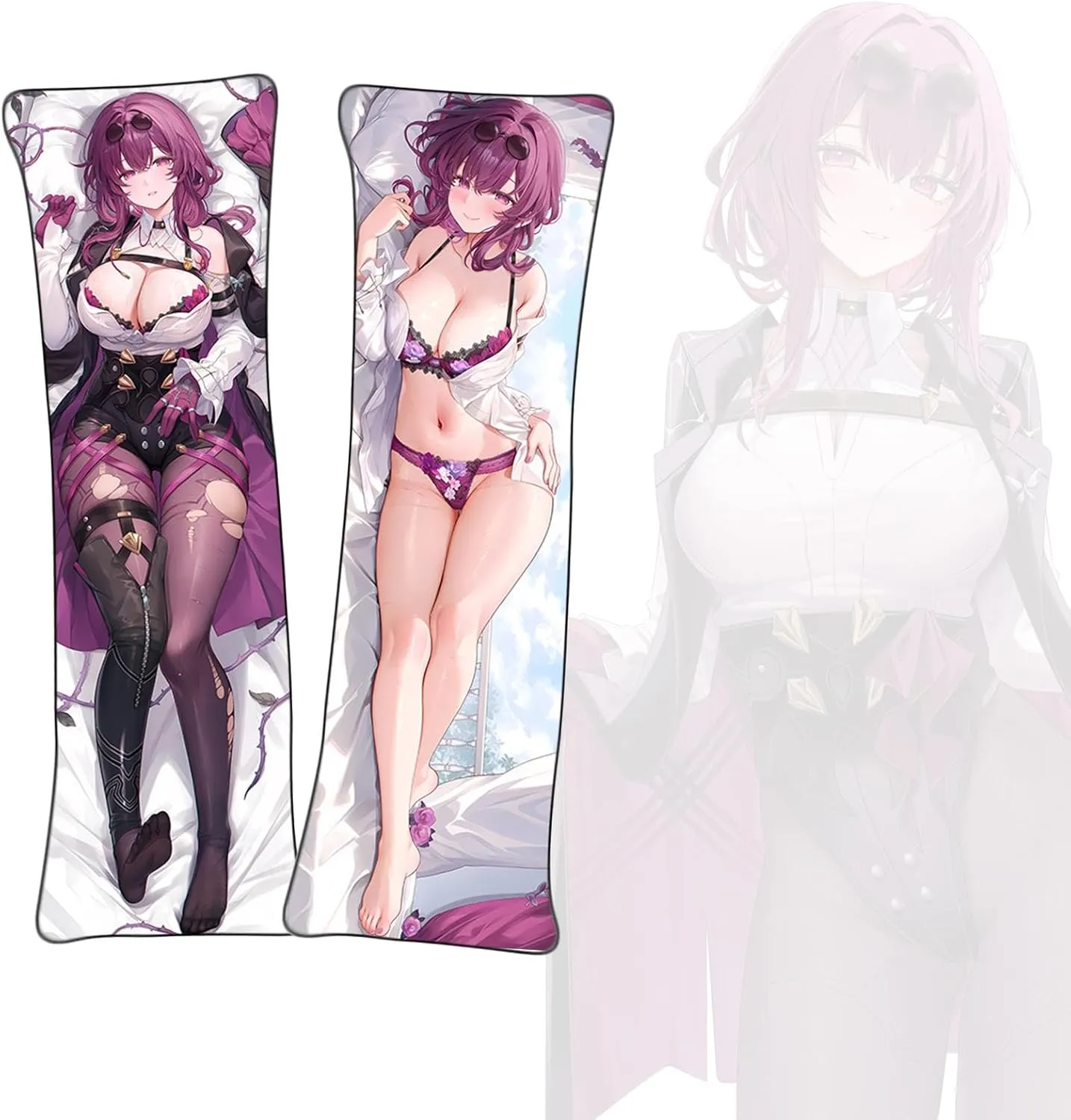Dakimakura Kafka Body Pillowcase Double-Sided Printed Full Color Anime Dakimakura Cover Uncensored Dakimakura