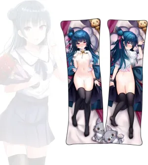 Dakimakura Tsushima Yoshiko Body Pillowcase Double-Sided Printed Pillowcase Uncensored Dakimakura