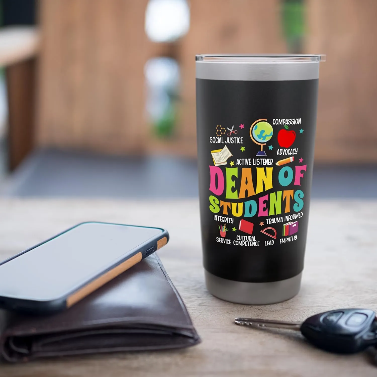 Dean of Students Appreciation School Worker Dean of Students Stainless Steel Insulated Tumbler