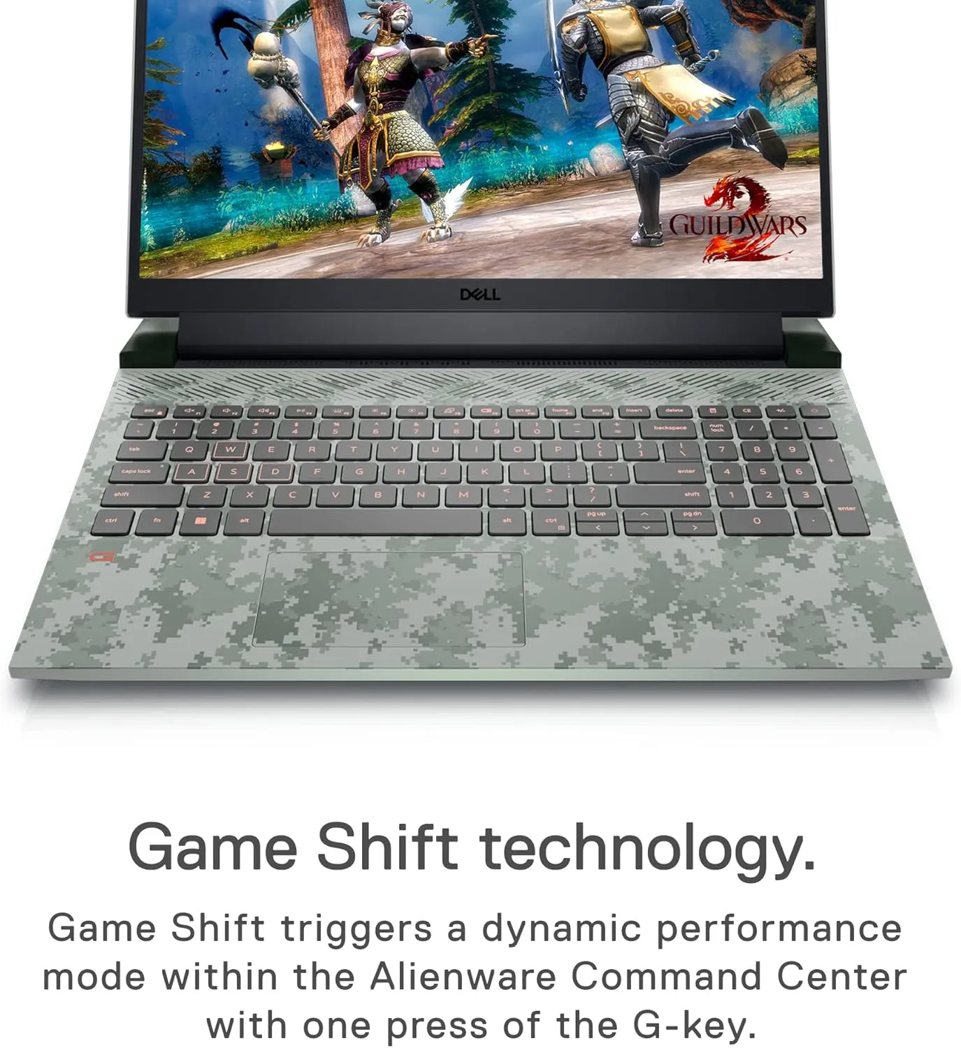 Dell G15 5520 15.6 Inch Gaming Laptop - FHD 120Hz Display, Intel Core i7-12700H, 16GB DDR5 RAM, 512GB SSD, NVIDIA RTX 3060 6GB GDDR6, Wi-Fi 6, Windows 11 - Spector Green