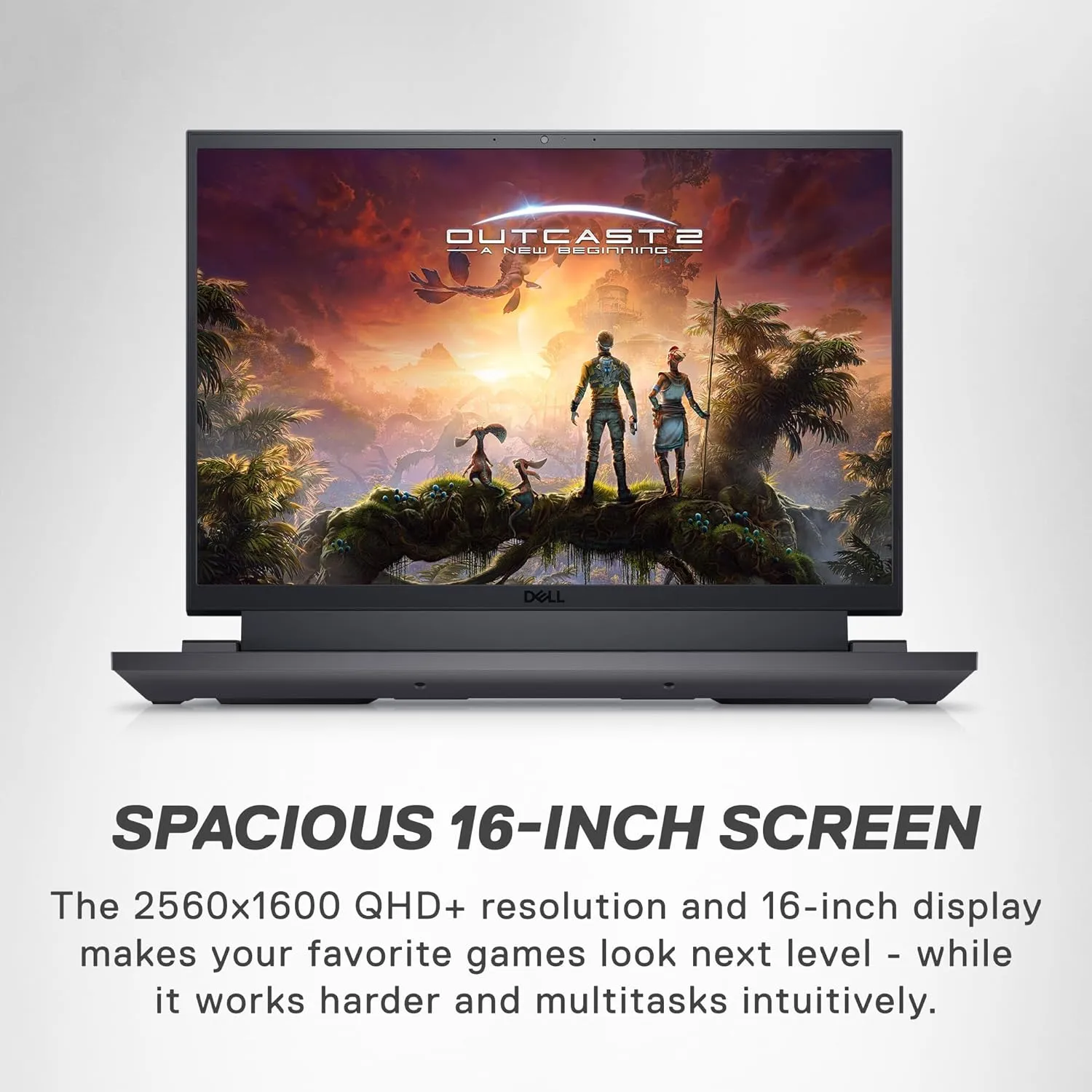 Dell G16 7630 Gaming Laptop - 16-inch QHD  240Hz 3ms Display, Intel Core i9-13900HX, 16GB DDR5 RAM, 1TB SSD, NVIDIA GeForce RTX 4070 8GB GDDR6, Windows 11 Home, Onsite Service - Metallic Nightshade