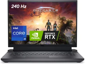 Dell G16 7630 Gaming Laptop - 16-inch QHD  240Hz 3ms Display, Intel Core i9-13900HX, 16GB DDR5 RAM, 1TB SSD, NVIDIA GeForce RTX 4070 8GB GDDR6, Windows 11 Home, Onsite Service - Metallic Nightshade