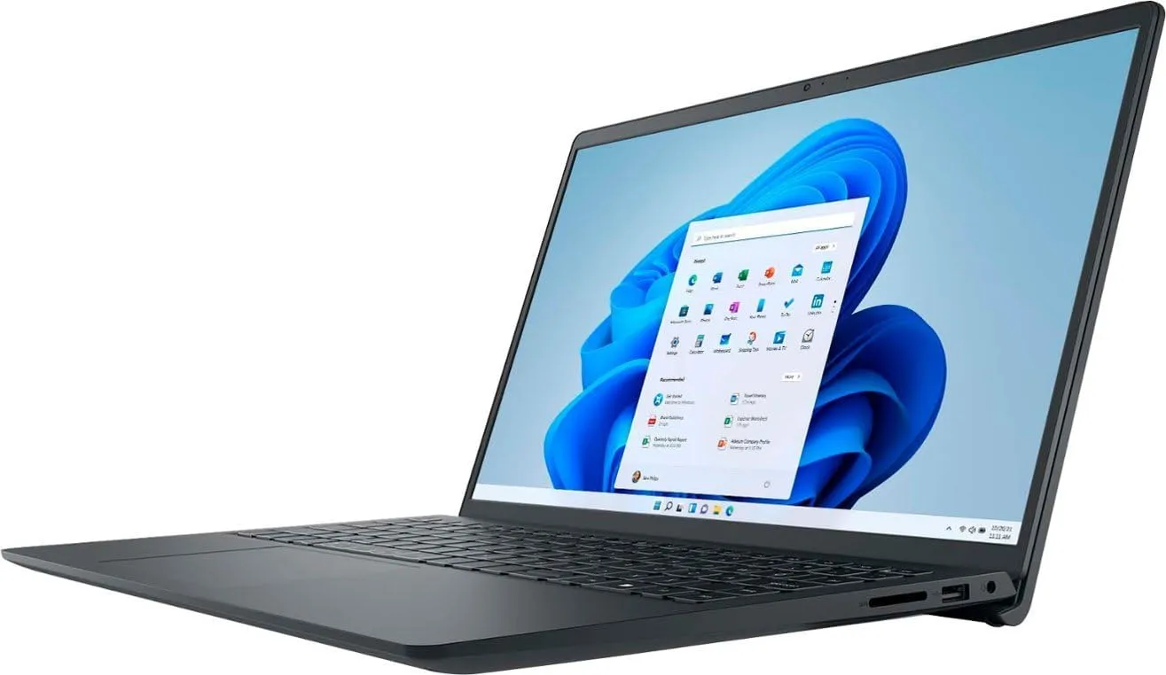 Dell Inspiron 15 3535 2023 Business Laptop 15.6" FHD IPS 8-Core AMD Ryzen 7 7730U 16GB DDR4 1TB SSD AMD Radeon Graphics Wi-Fi 5 Win11 Home