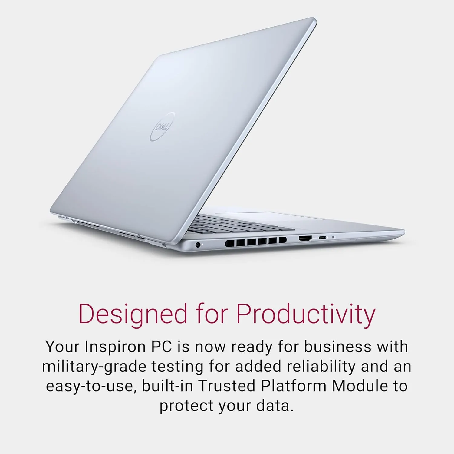 Dell Inspiron 16 Plus 7640 Laptop - 16-inch 16:10 2.5K (2560x1600) Display, Intel Core Ultra 7-155H, 16GB LPDDR5X RAM, 1TB SSD, Intel Arc Graphics, Windows 11 Pro, Onsite & Migrate Service- Ice Blue