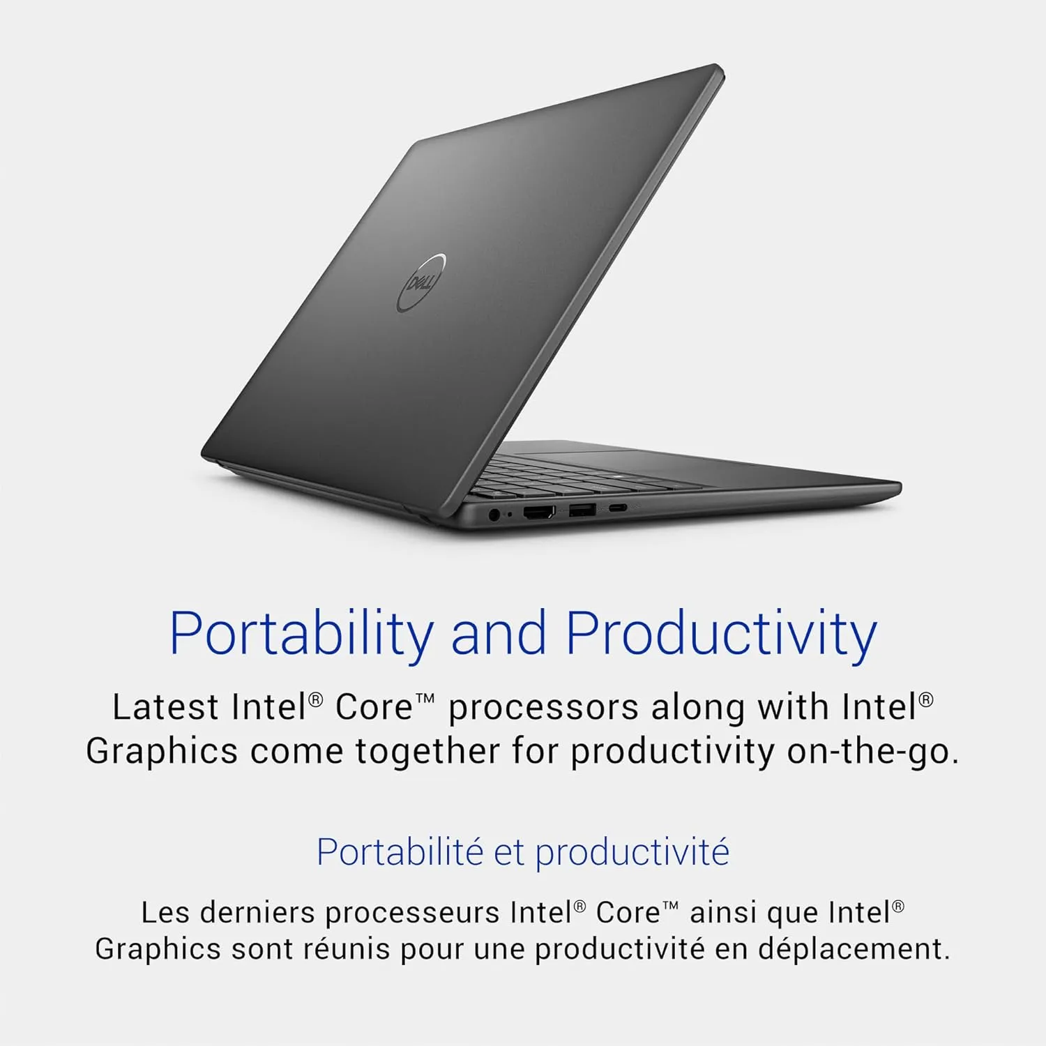 Dell Inspiron 5440 Laptop - 14.0-inch 16:10 FHD  (1920 x 1200) Display, Intel Core 7-150U Processor, 16GB DDR5 RAM, 1TB SSD, Intel Graphics, Windows 11 Home, Onsite Service - Carbon Black