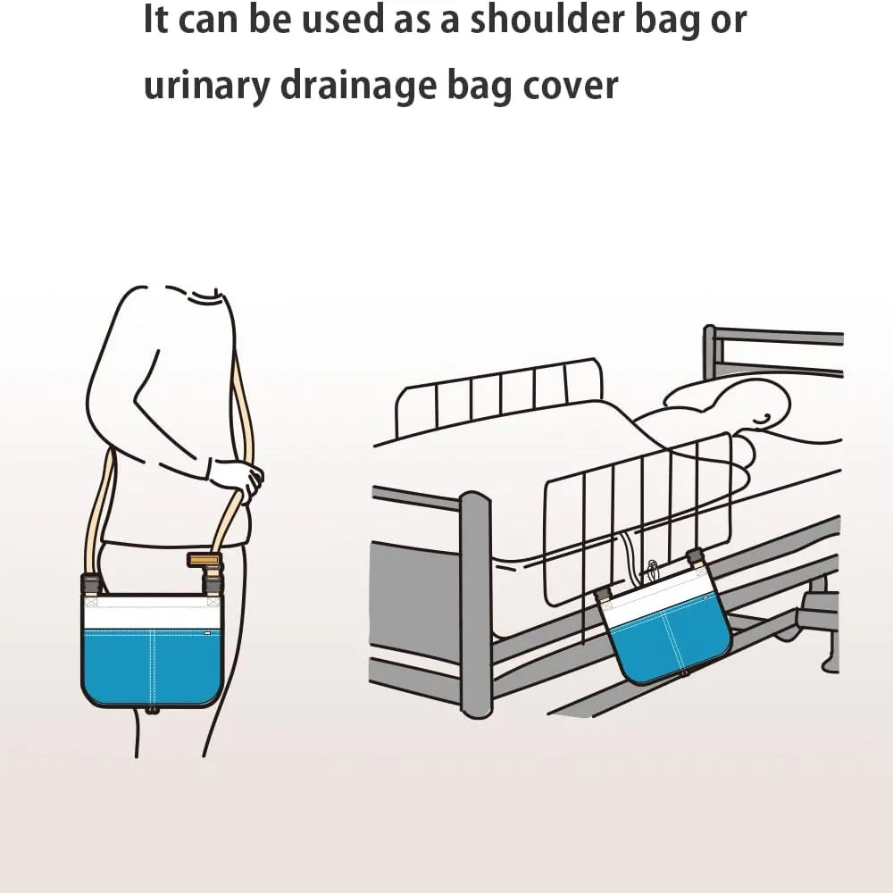 Deodorizing Cover for Urinary Drainage Bags V2 (Black)