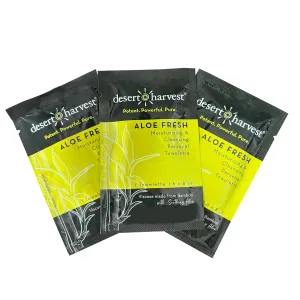 Desert Harvest Aloe Fresh Moisturizing & Cleansing Personal Towelettes, Refreshing Feminine Wipes, pH balanced, 36 Pack