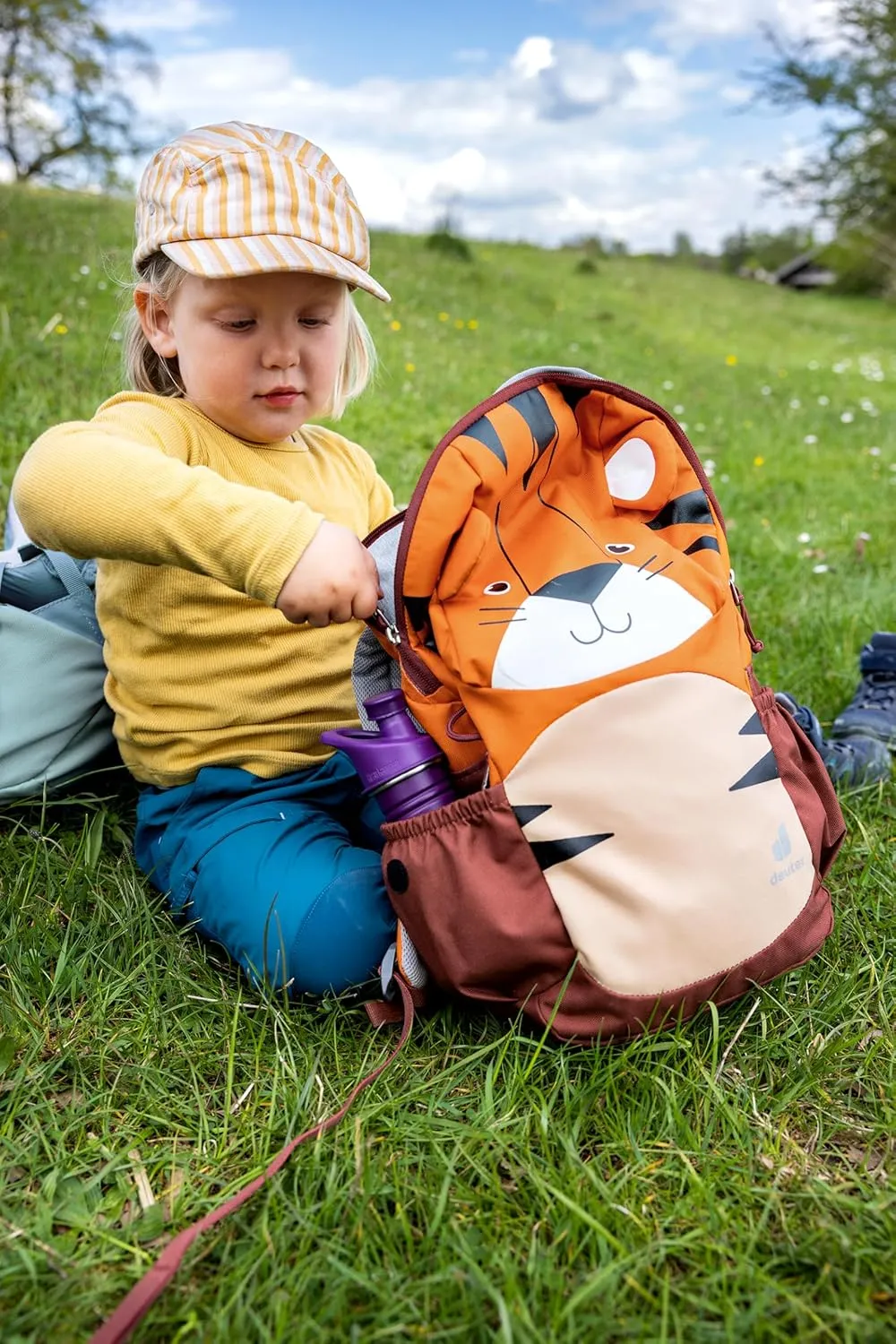 deuter Kikki Children's School Backpack, maple-umbra