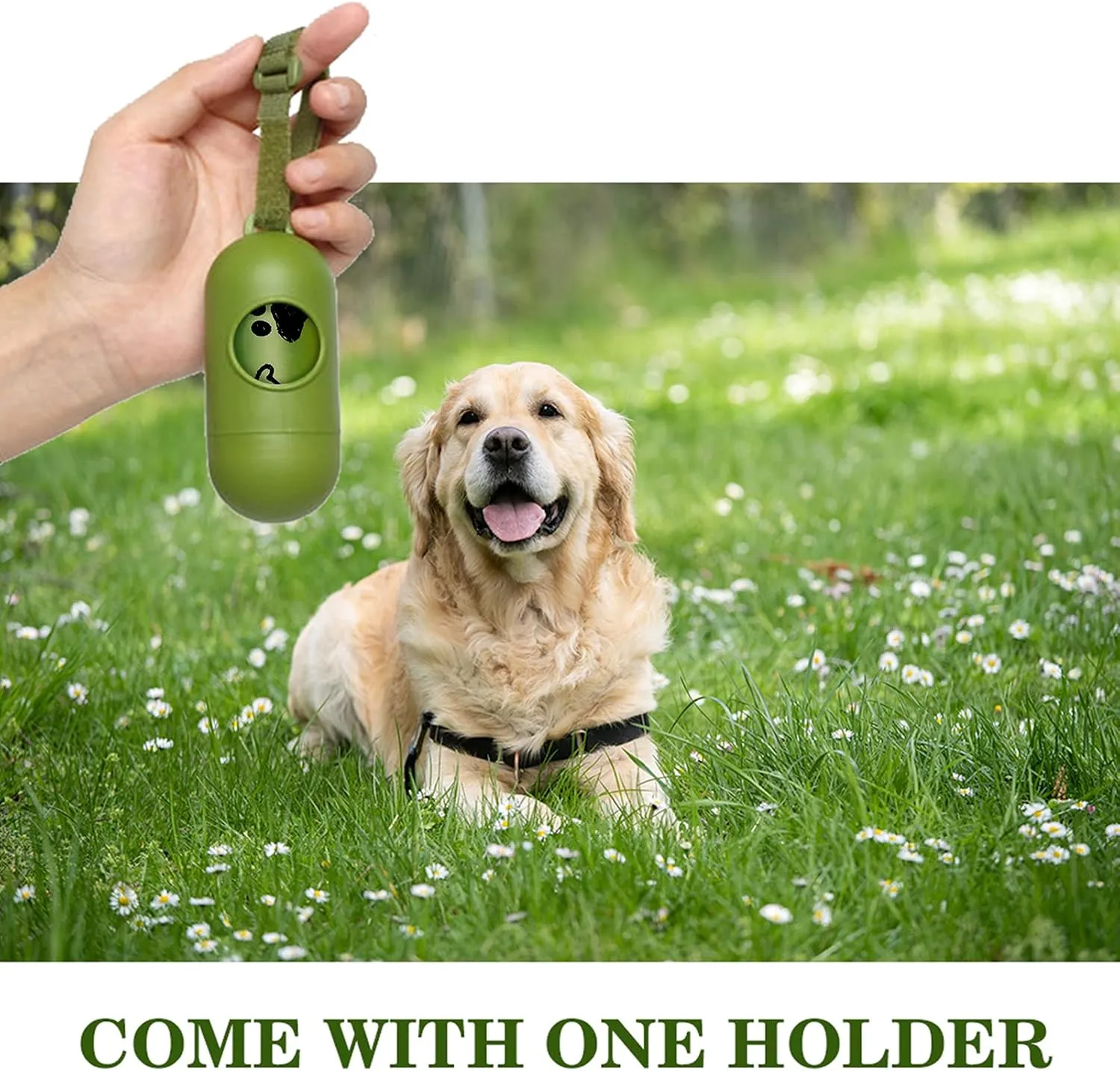 Dog Poop Bag, 540 Counts Biodegradable Dog Waste Bags with 1 Dispenser, Eco-Friendly Leak-Proof Pet Poop Bags for Doggy | Scented
