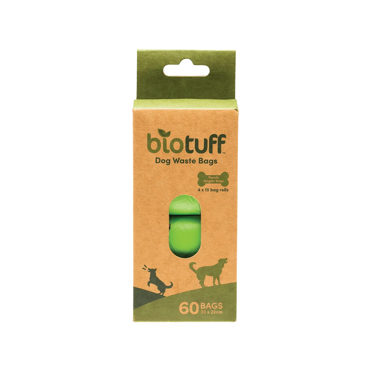 Dog Waste Refill Bags - 60 pk