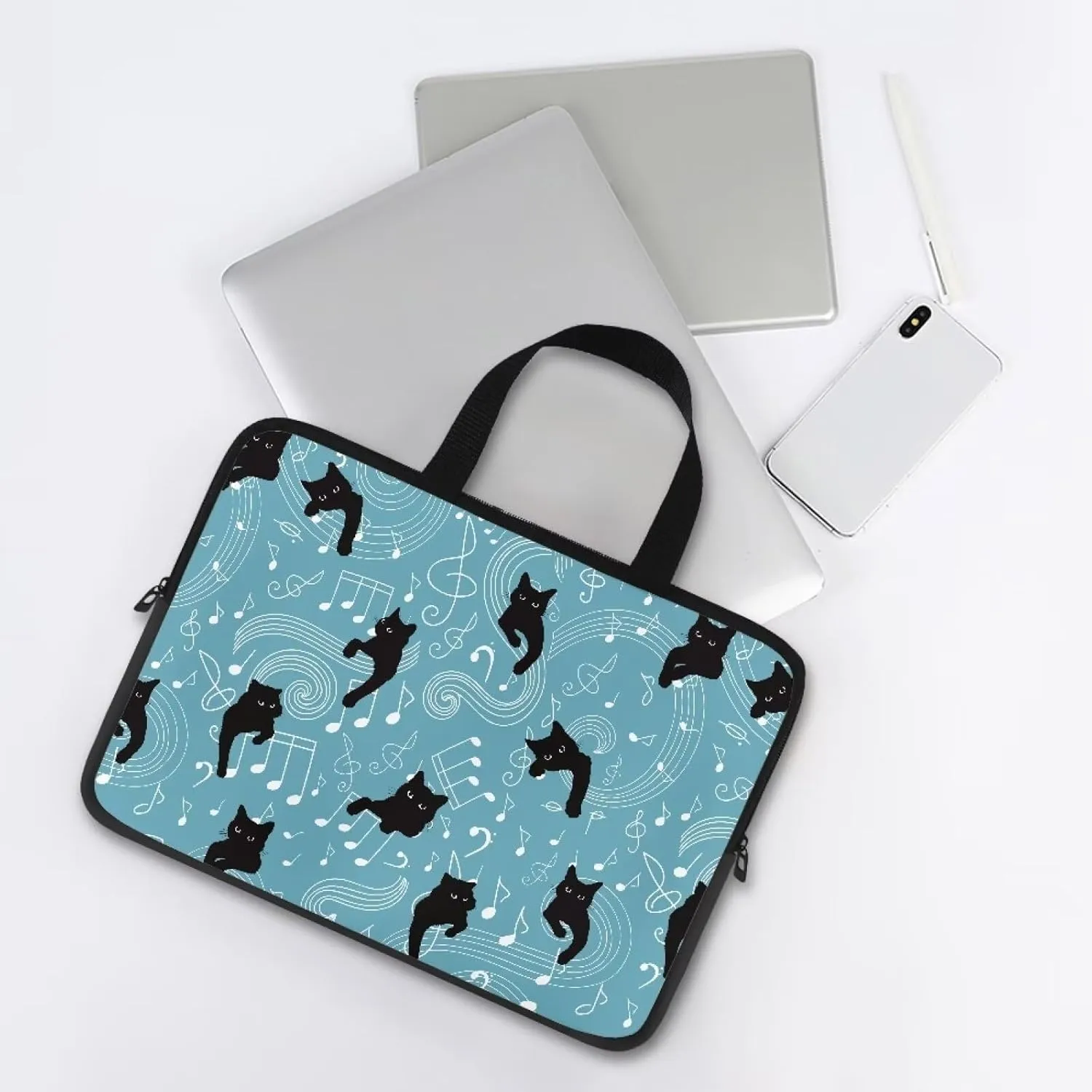 Dolyues Laptop Carrying Case for Adult Travel Workout Water-Resistant Laptop Bag Five Size Suit for Most Laptop