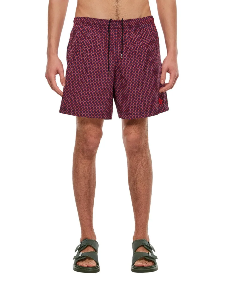 Dots Skull Swimshorts