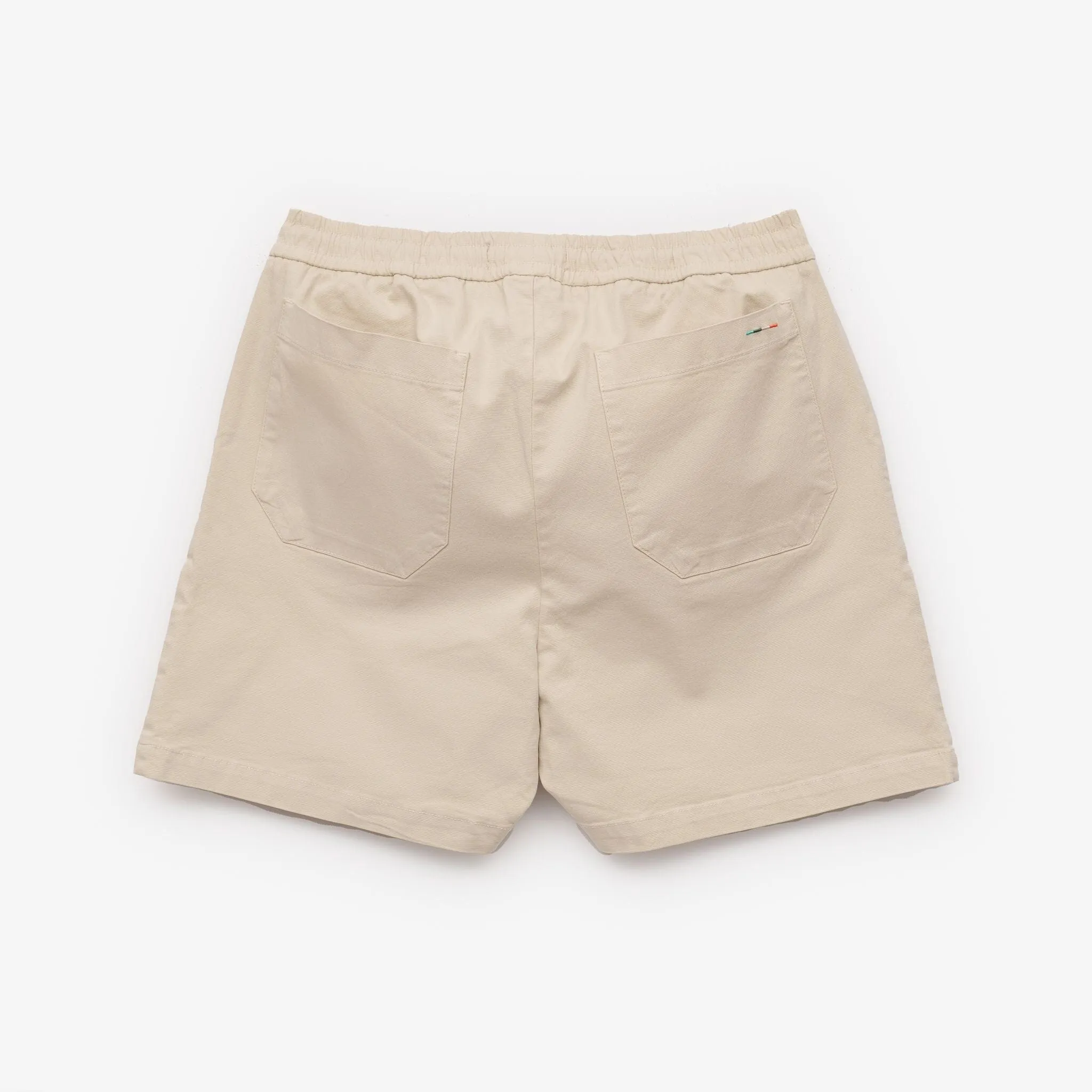 Drawstring Cotton Shorts