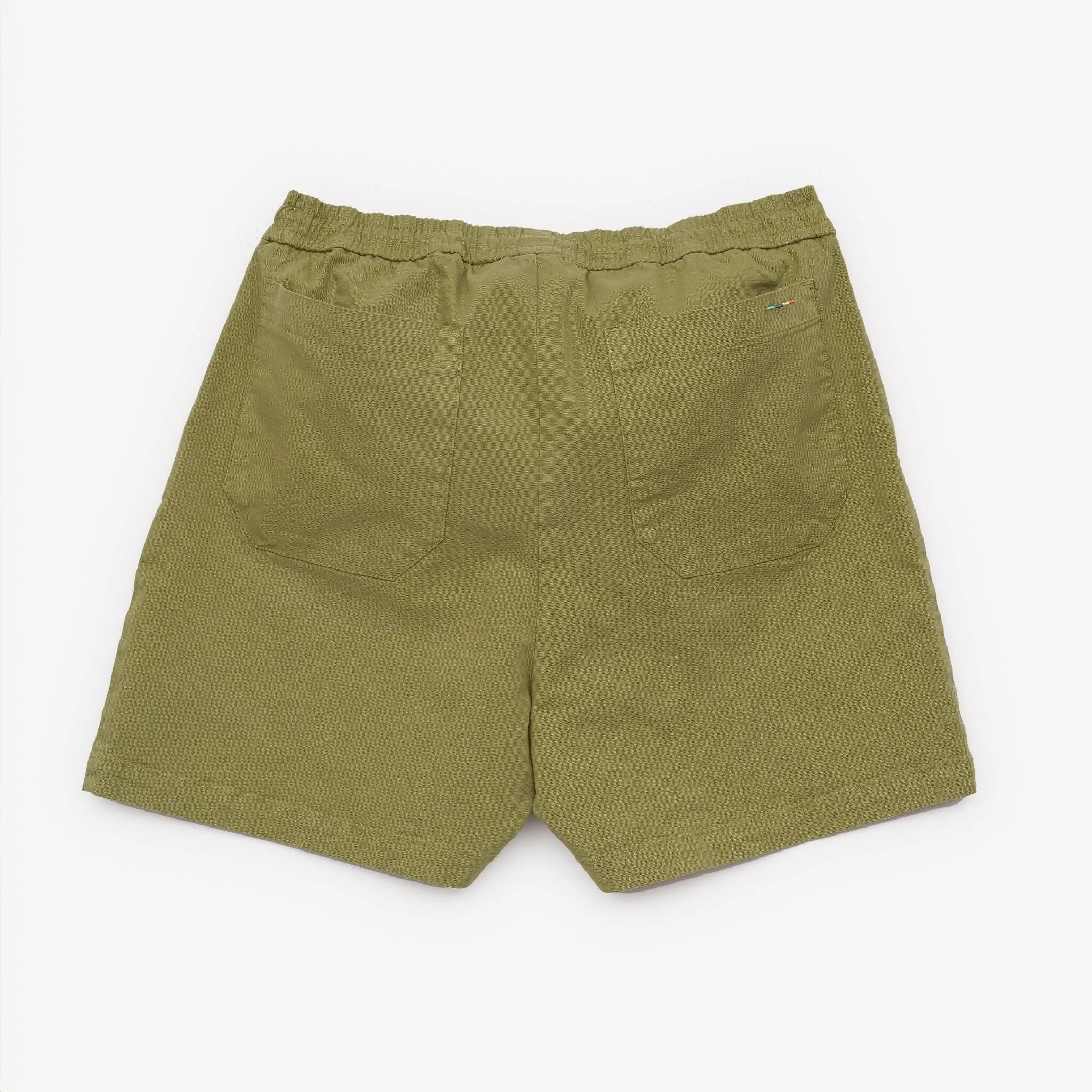 Drawstring Cotton Shorts