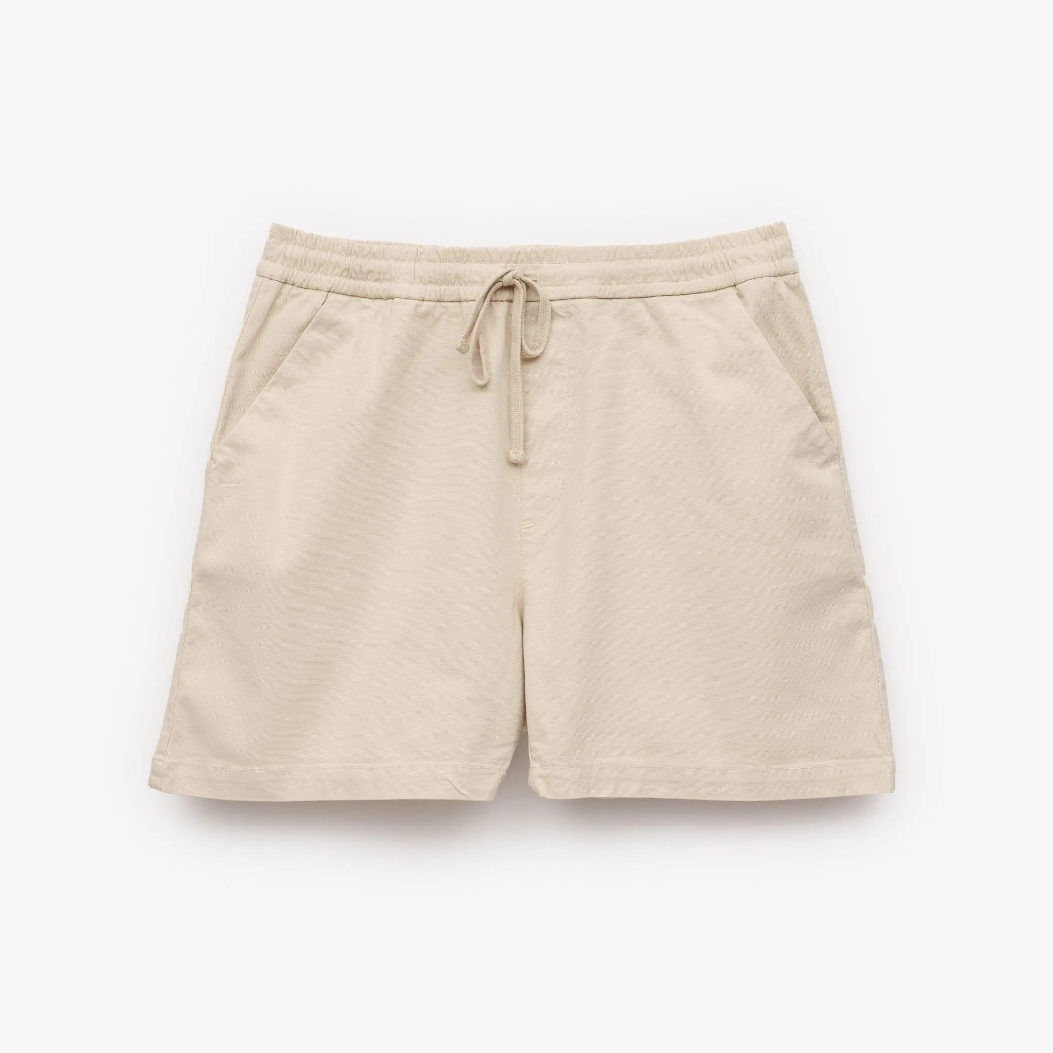 Drawstring Cotton Shorts