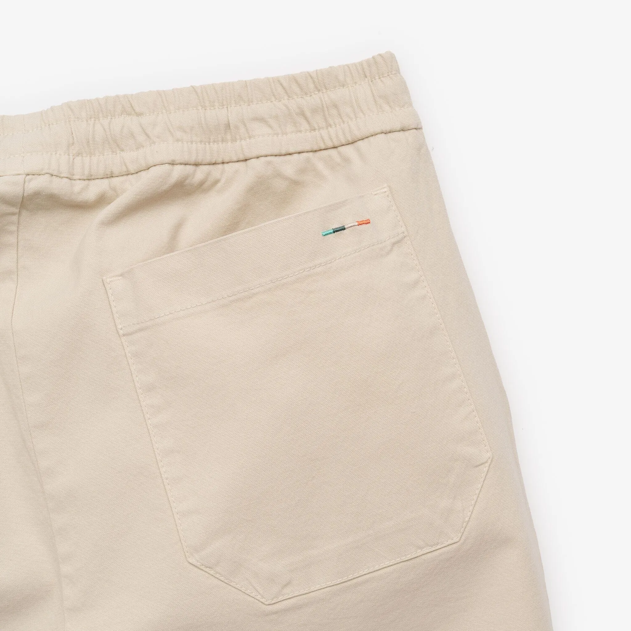 Drawstring Cotton Shorts