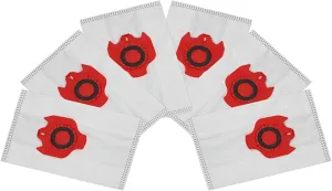 Dust Bags Household Maintenance Vacuum Bags High Efficiency Easy To Replace Effective Dust Capture Fits Multiple Series(Red)