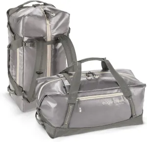 Eagle Creek Migrate 60L Travel Backpack Duffle Bag with Tuck-Away Backpack Straps, Full-Access Wide Mouth Opening & Seamless Bottom Bathtub Construction, River Rock