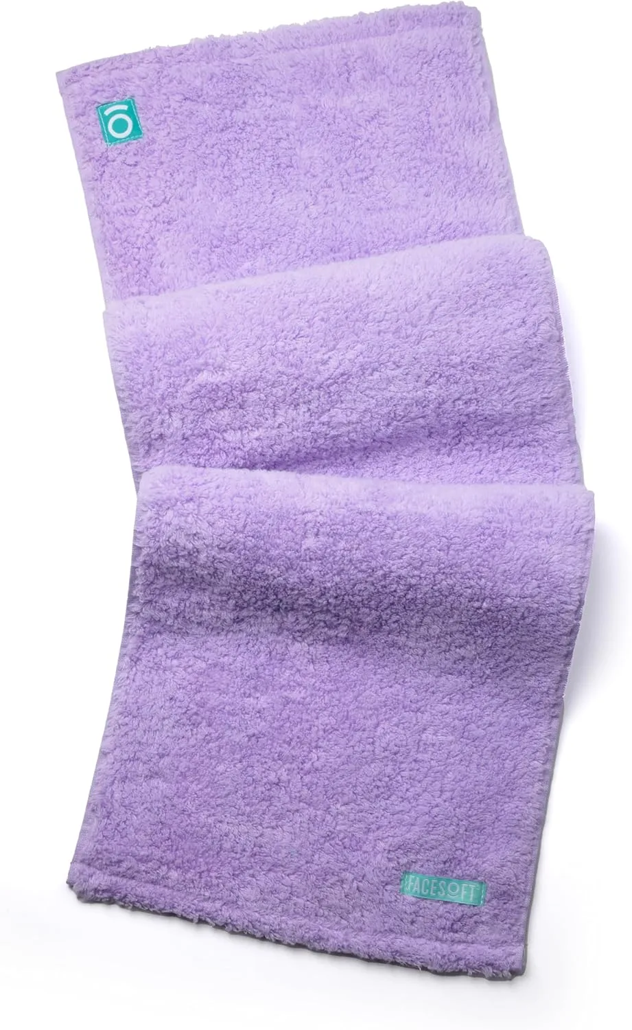 Eco Friendly Gym Towels for Working Out - Soft and Absorbent Cotton Exercise Towel - No Synthetic Microfibers or Plastics - Sweat Towel for Gym, Fitness, Sports, Yoga - Lavender - 1 Pc