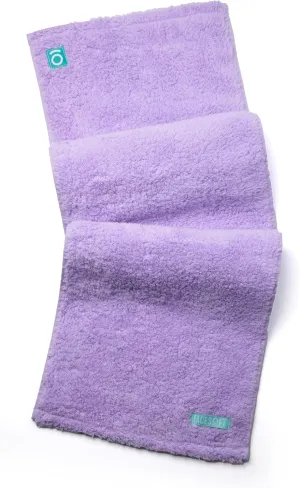 Eco Friendly Gym Towels for Working Out - Soft and Absorbent Cotton Exercise Towel - No Synthetic Microfibers or Plastics - Sweat Towel for Gym, Fitness, Sports, Yoga - Lavender - 1 Pc