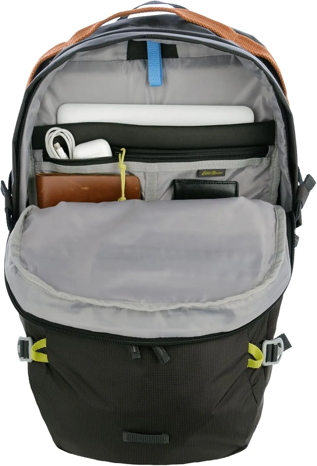 Eddie Bauer Nomad Backpack| Daypack | Laptop| Travel | Hiking | Gym | Work | Commuting | Carbon| 28L