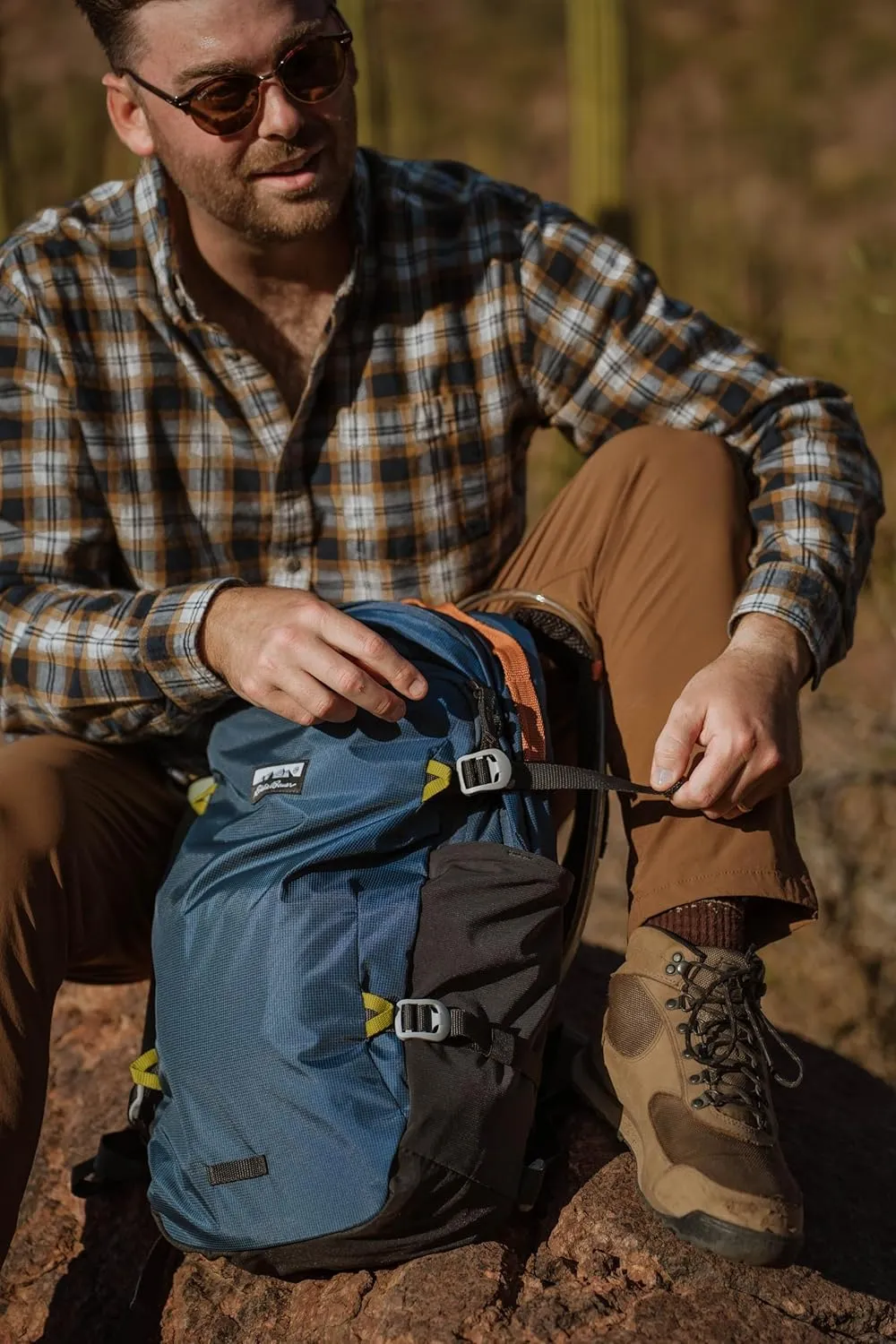 Eddie Bauer Nomad Backpack| Daypack | Laptop| Travel | Hiking | Gym | Work | Commuting | Carbon| 28L