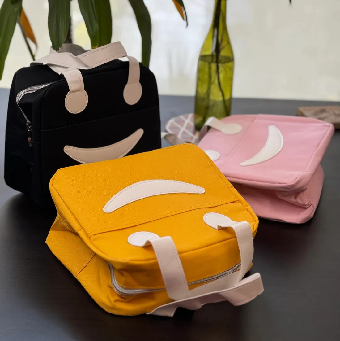 Elegant Smiley Lunch Bag