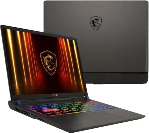 EXCaliberPC [2025] MSI Vector 16 HX AI A2XWIG-058US (Intel Core Ultra 9 275HX, 64GB DDR5 RAM, 2TB NVMe SSD, NVIDIA GeForce RTX 5080, 16" QHD  240Hz, Windows 11 Pro) Gaming Laptop