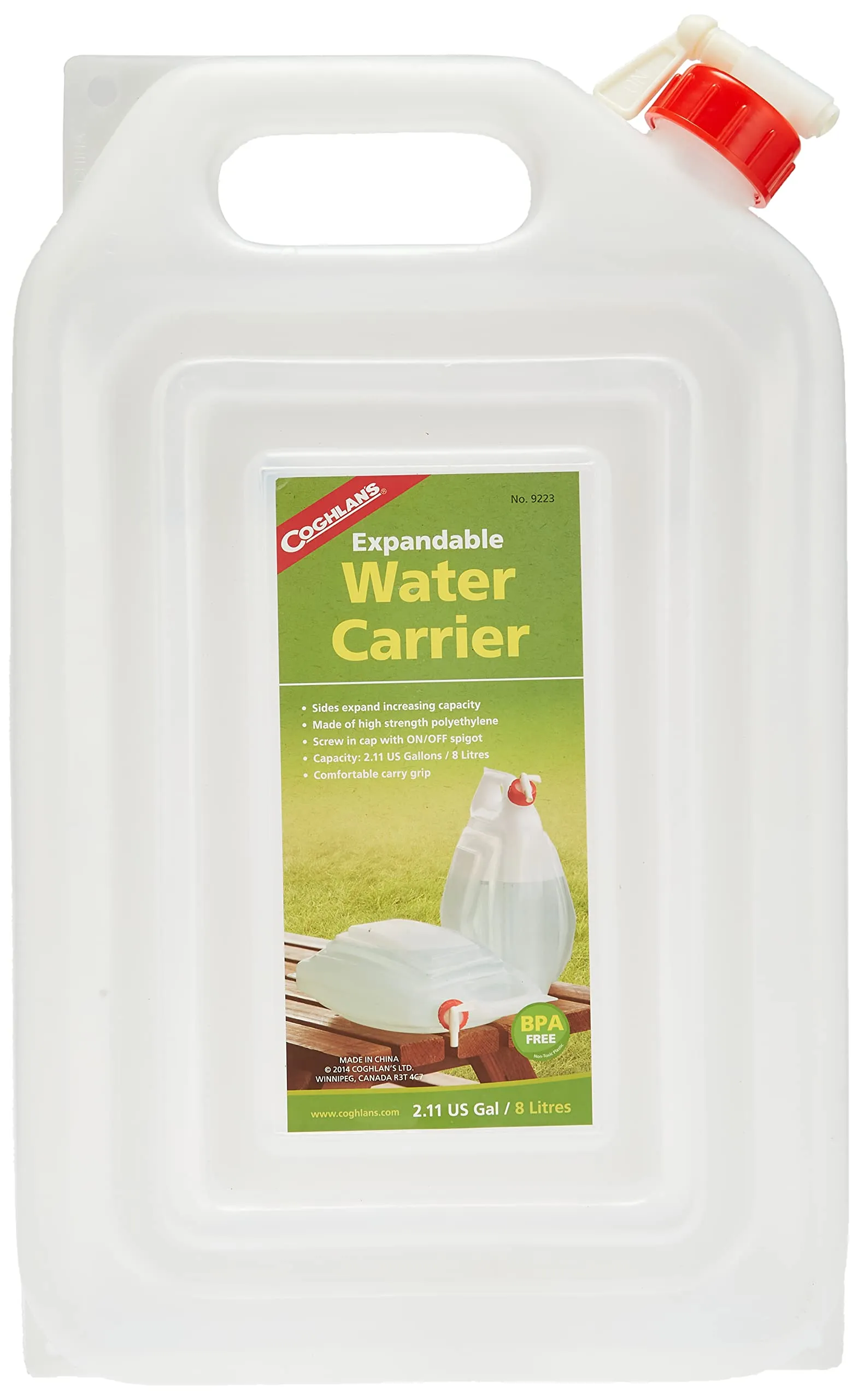 Expandable Water Carrier