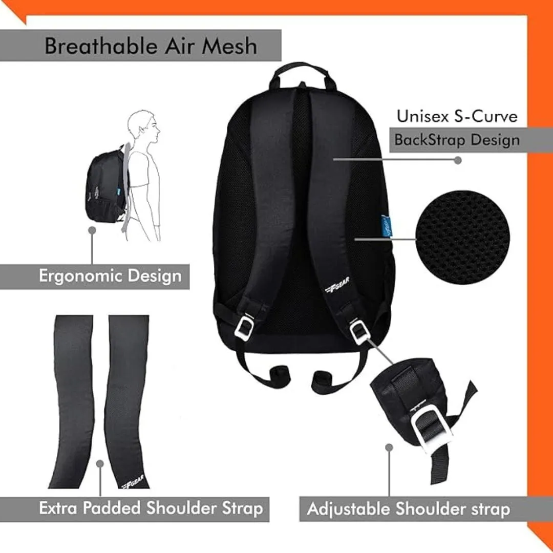 F Gear Circadian 27L school bags