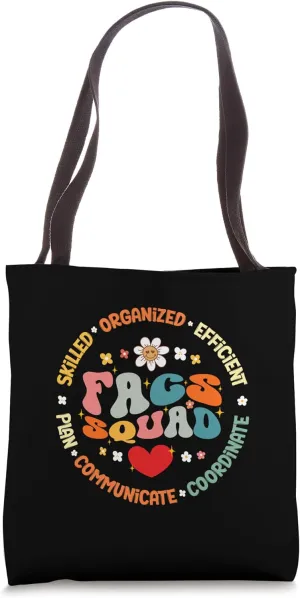 FACS Squad Back To School Family and Consumer Sciences Tote Bag