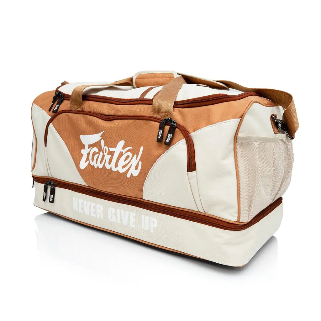 Fairtex Gym Bag - Khaki/Orange