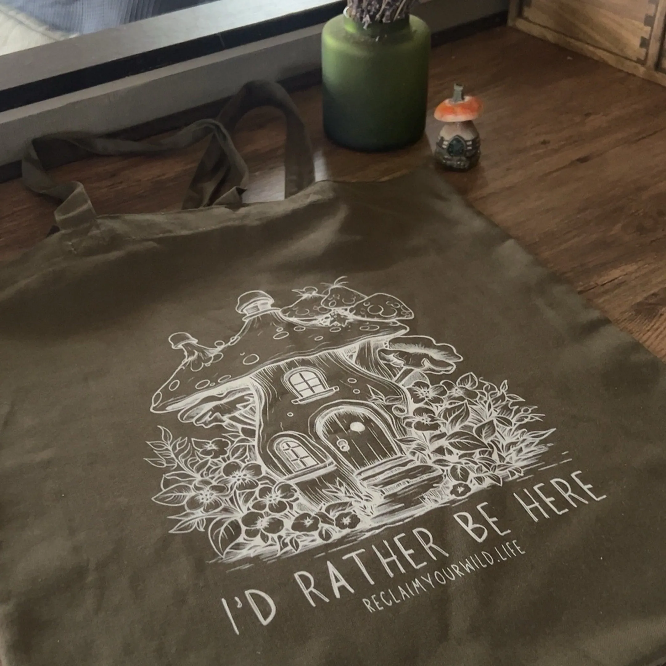Fairy House Organic Cotton Tote