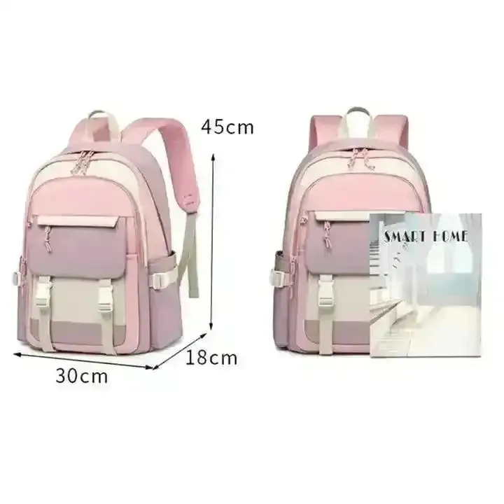 Feather-Light Fashion College Backpack
