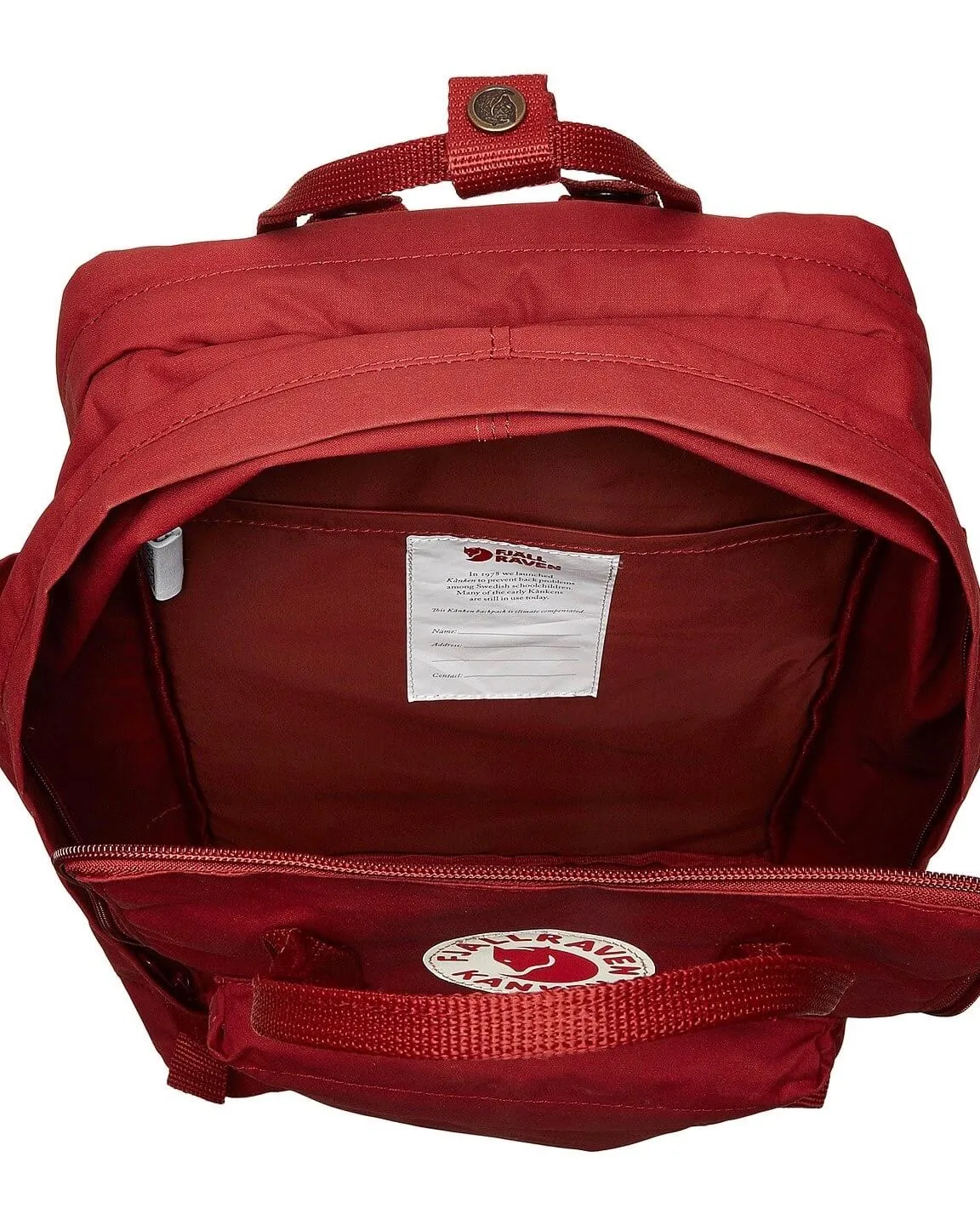Fjallraven - The Kanken 15" Laptop Backpack in Ox Red