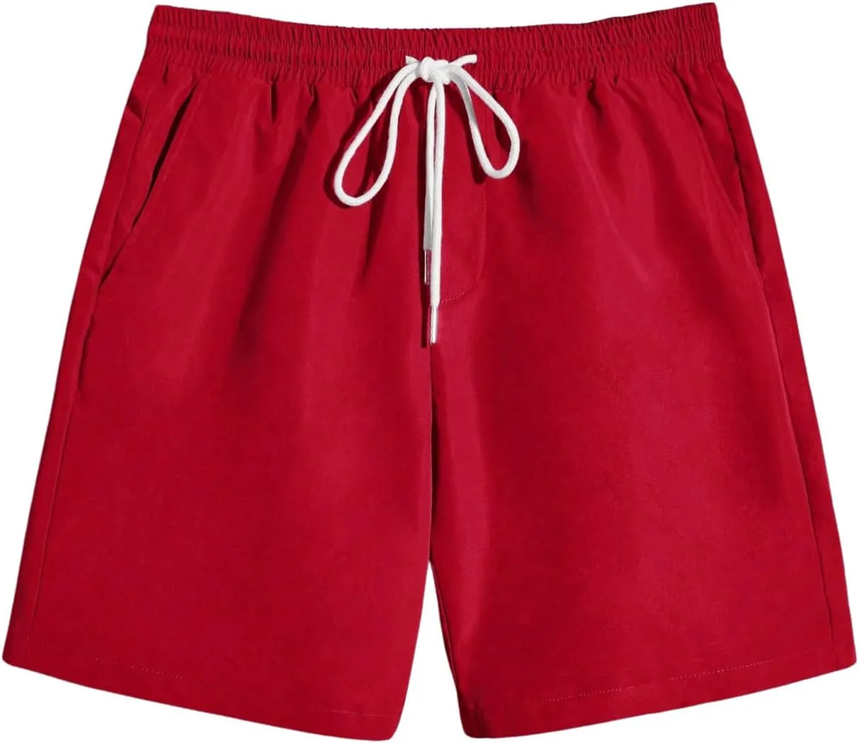 Floerns Men's 2 Piece Tracksuit Slogan Print Tee Shirt Drawstring Waist Shorts Set