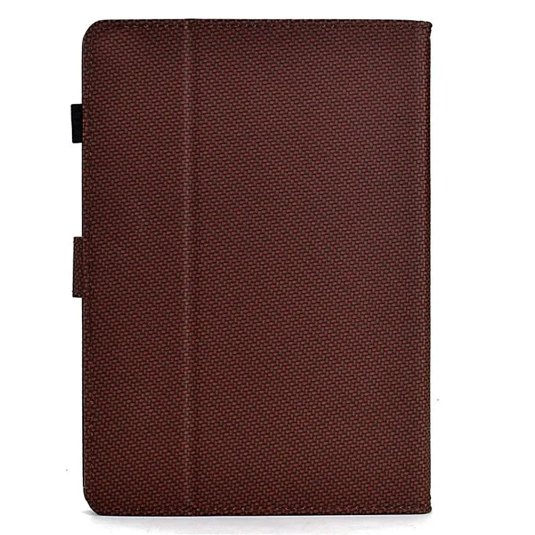 For Amazon Kindle Paperwhite (2024) Case Carbon Fiber Texture PU Leather Cover Stand View