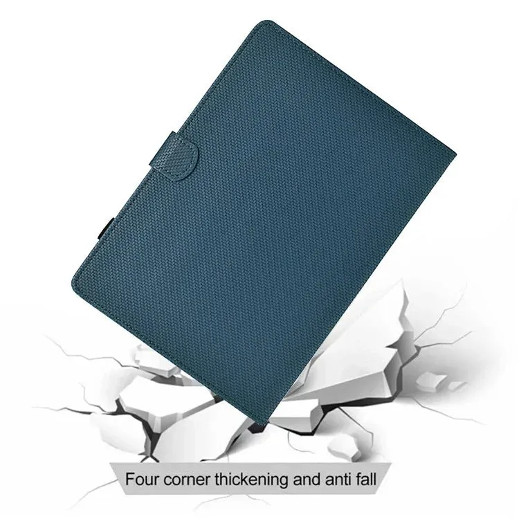 For Amazon Kindle Paperwhite (2024) Case Carbon Fiber Texture PU Leather Cover Stand View